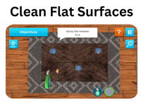 Clean Flat Surfaces