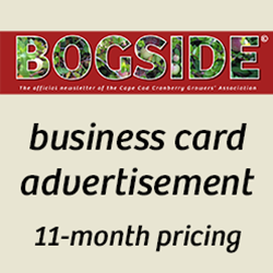 Bogside Business Card Ad  11-month pricing