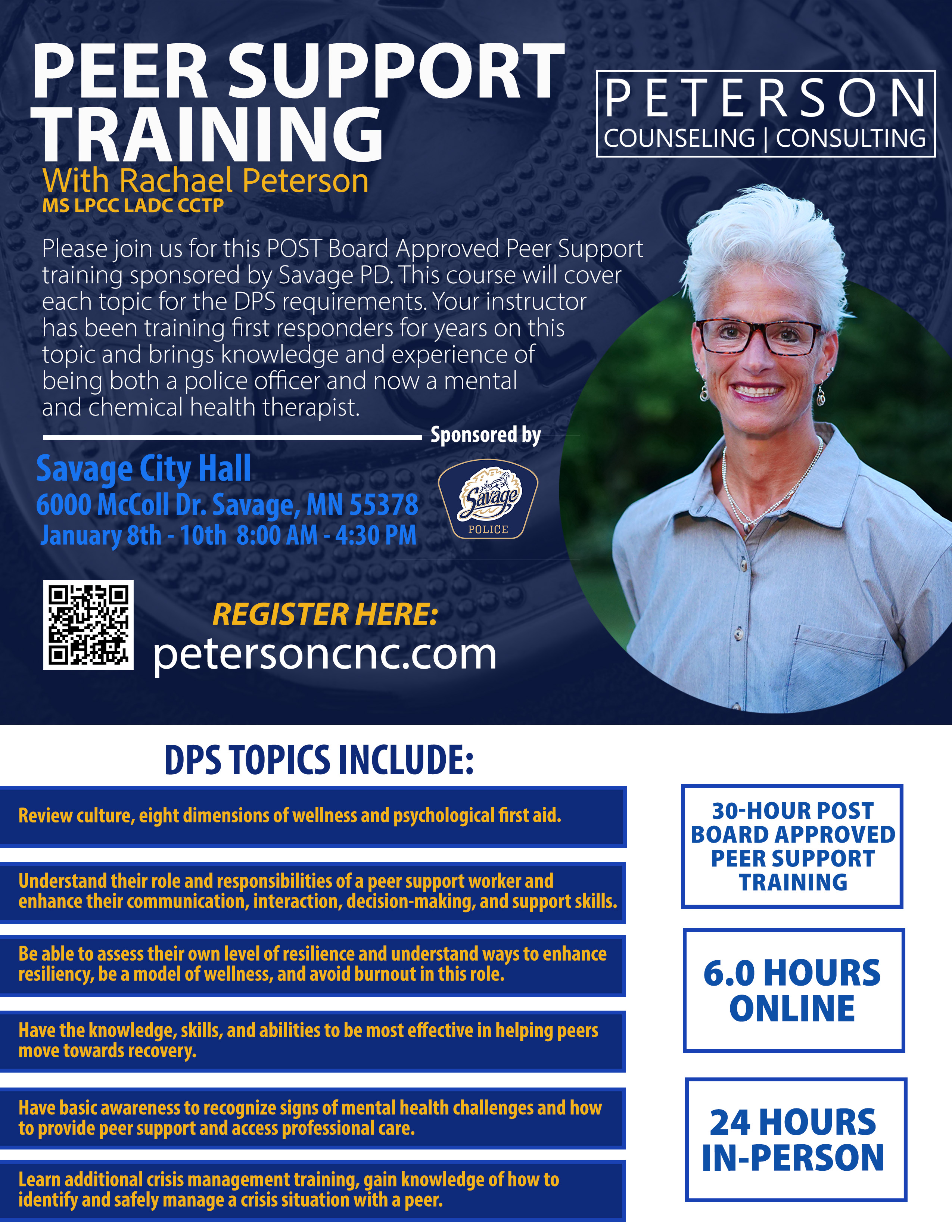 Peer Support Training information