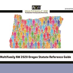 2020 Oregon Statute - Reference Guide