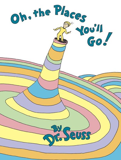 Oh the Places You'll Go book cover