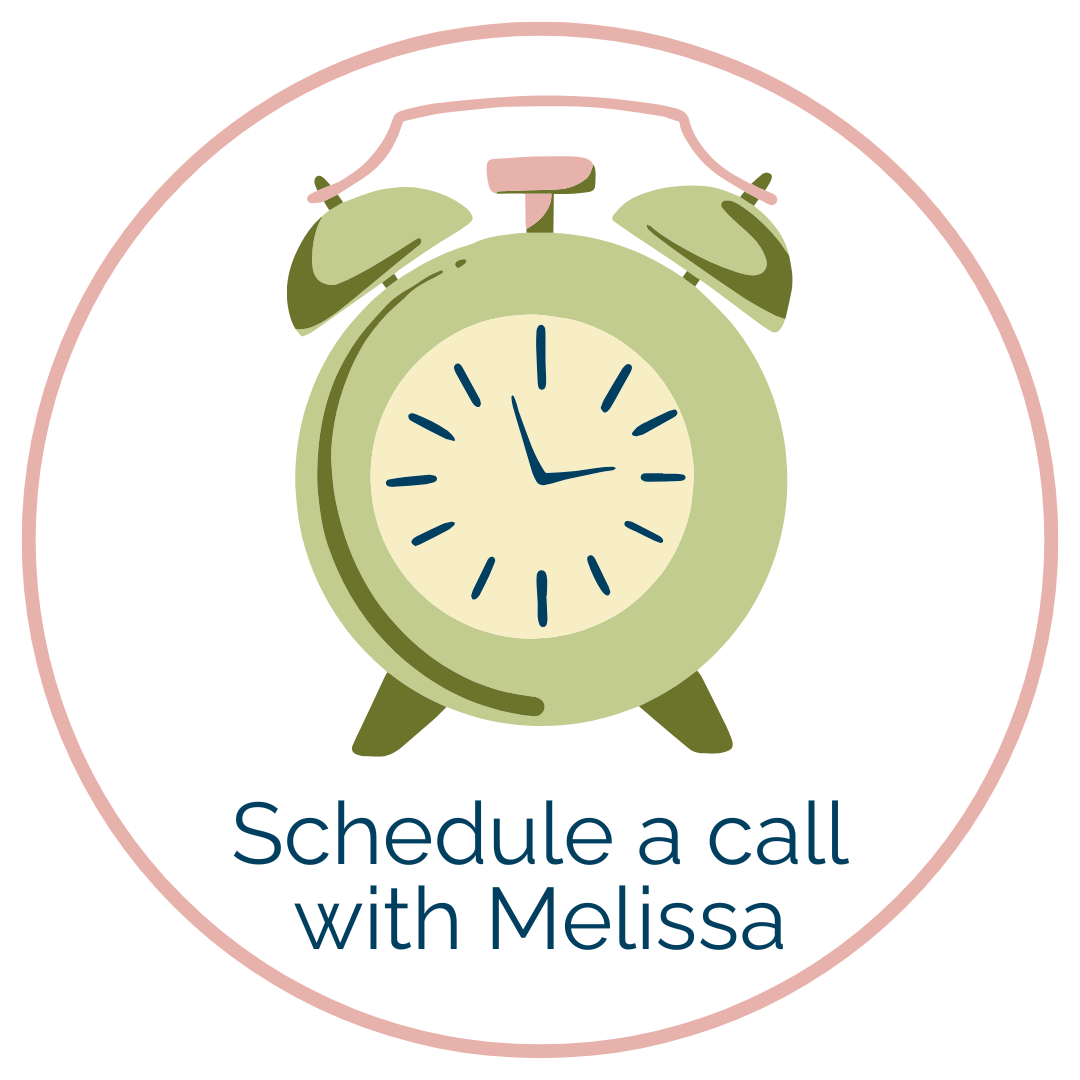 Schedule a call with Melissa