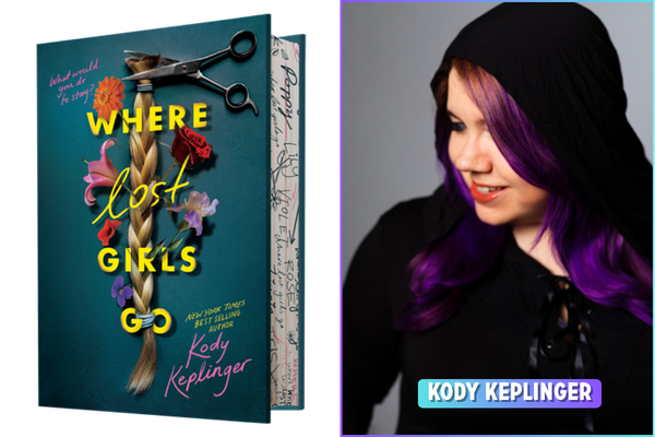 Kody Keplinger headshot and book cover