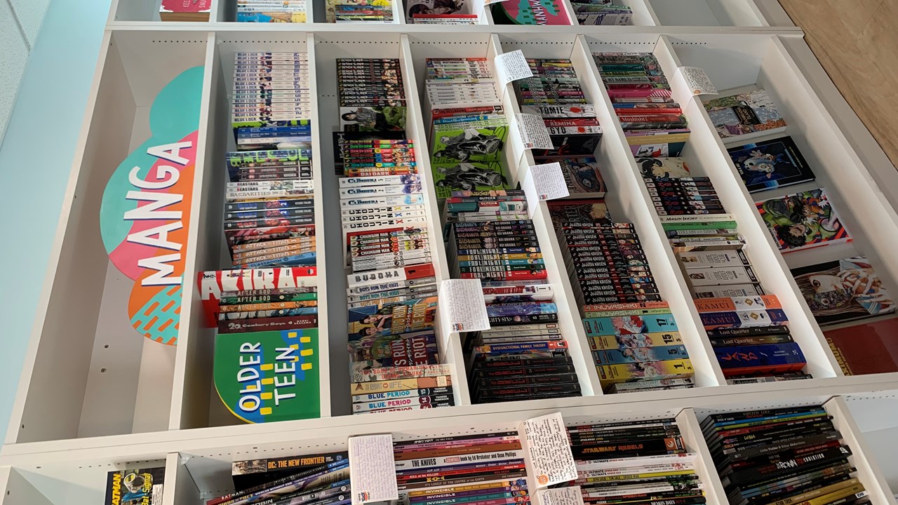 We love manga, comics, & graphic novels!