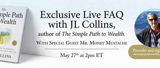 The Simple Path to Wealth Exclusive FAQ Event