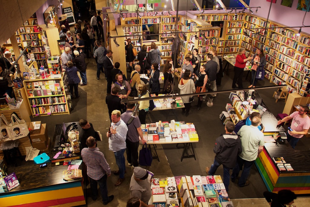 Moon Palace Bookstore in 2018