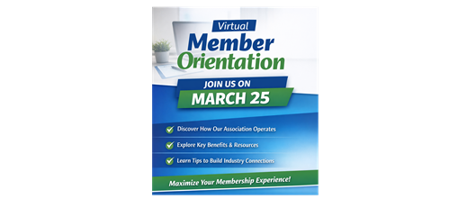 New Member Orientation - Virtual Event