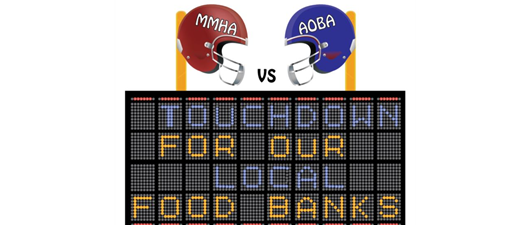 MMHA Food Drive: Touchdown for MD Food Bank