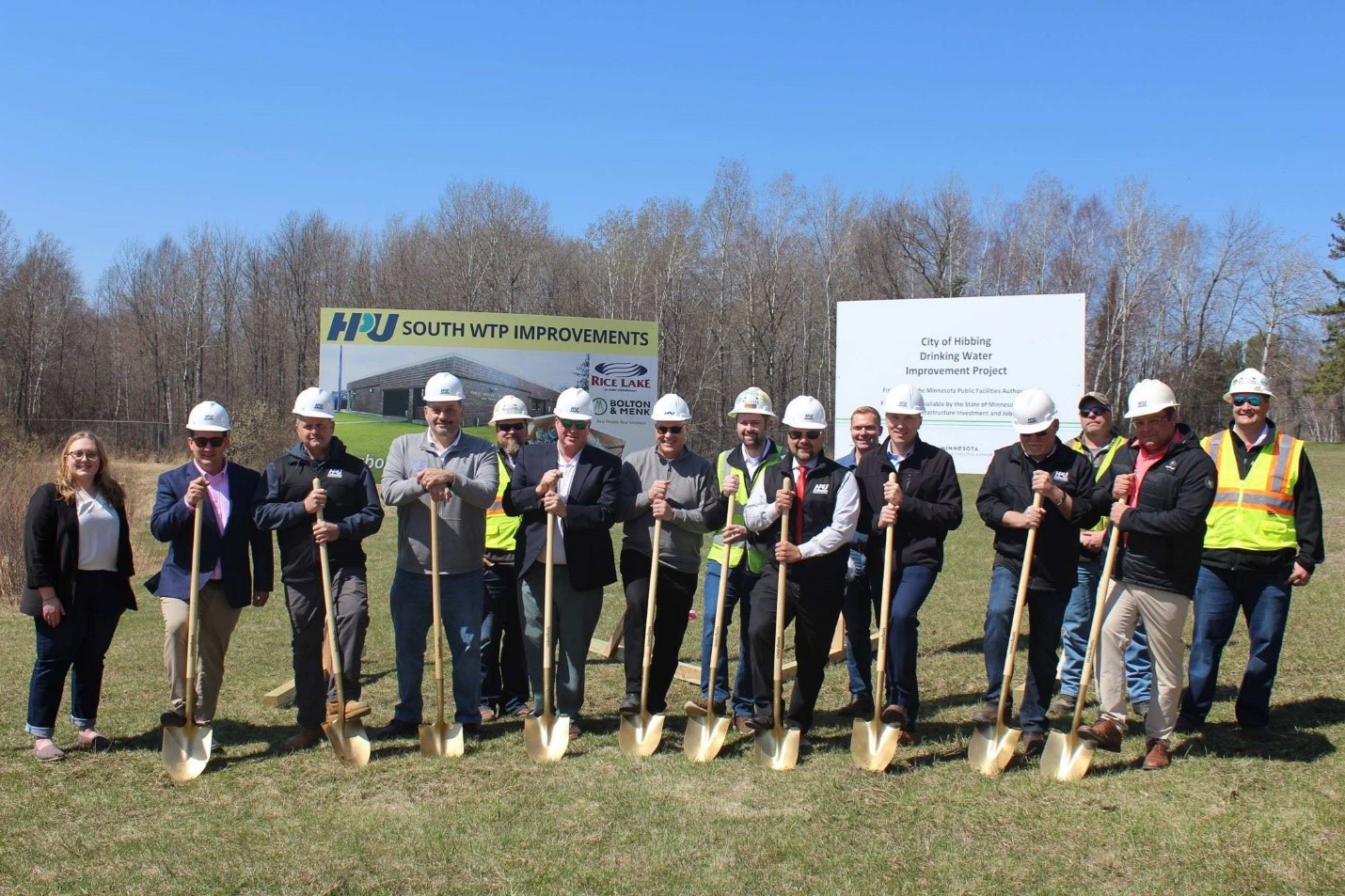 Hibbing ground breaking