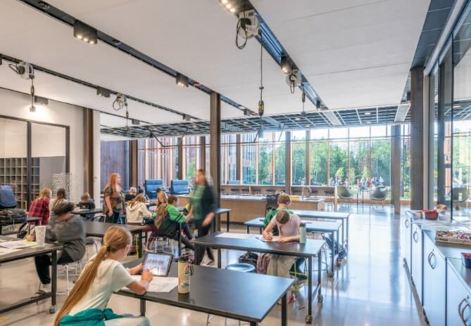 Rock Ridge High School - interior 2