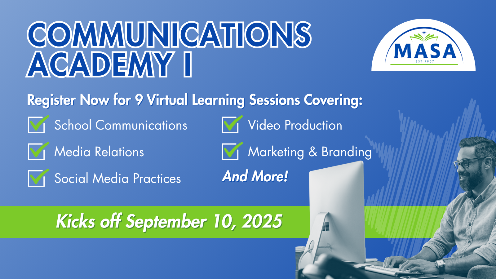Communications Academy Banner 2025