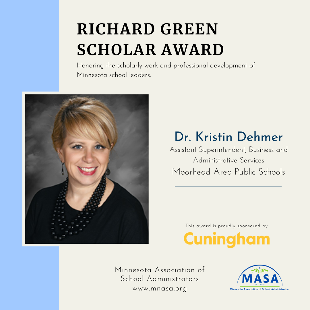 Dehmer Richard Green Award