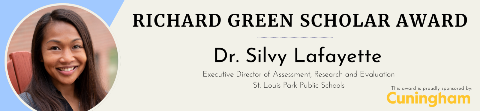 Richard Green Award Dr. Lafayette Banner