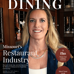 Show-Me Dining Quarter Page Advertisement