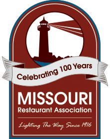 Missouri Restaurant Association 100 Year Celebration Logo