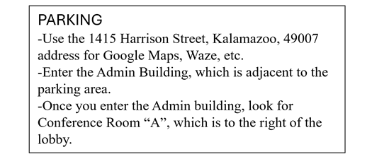 Kalamazoo: Two Day Math, September 4 - 5, 2024