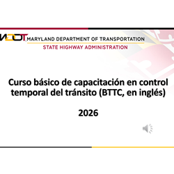 Basic Temporary Traffic Control (BTTC) Certification - ESPAÑOL - Tarifa de gobierno