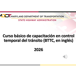Basic Temporary Traffic Control (BTTC) Certification - ESPAÑOL - Tarifa de SHA