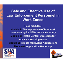 Maryland State Police (MSP) | Safe and Effective Use of Law Enforcement Personnel in Work Zones