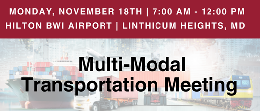 Multi-Modal Transportation Meeting 