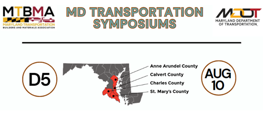 MD Transportation Symposium with SHA D5 + MPA