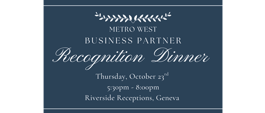 Business Partner Recognition Dinner