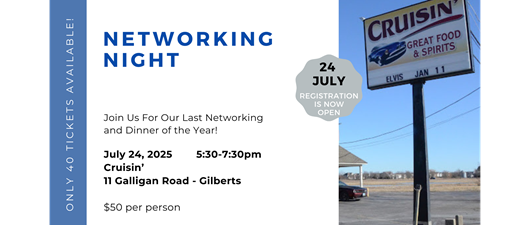 July Networking Dinner 
