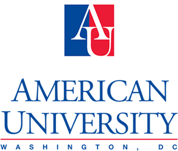 American University logo