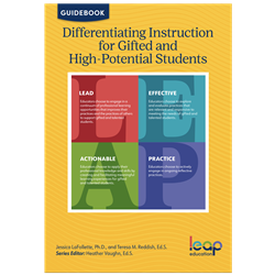 Guidebook - Differentiating Instruction for Gifted & High-Potential Students