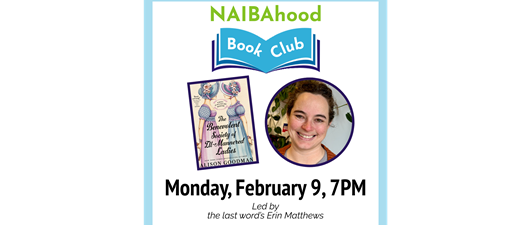 NAIBAhood Book Club: The Benevolent Society of Ill-Mannered Ladies with Erin Matthews