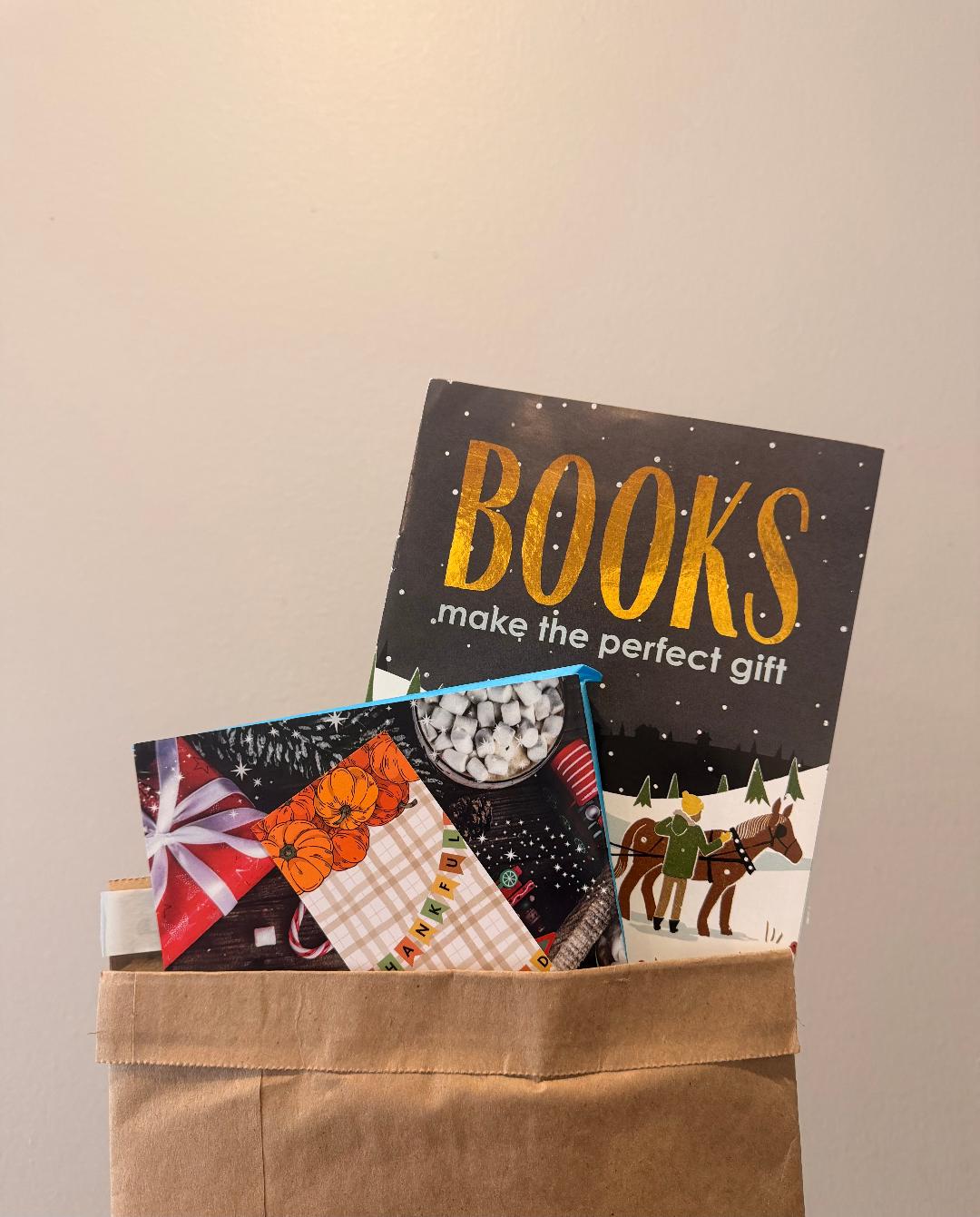 winter catalog bag stuffer