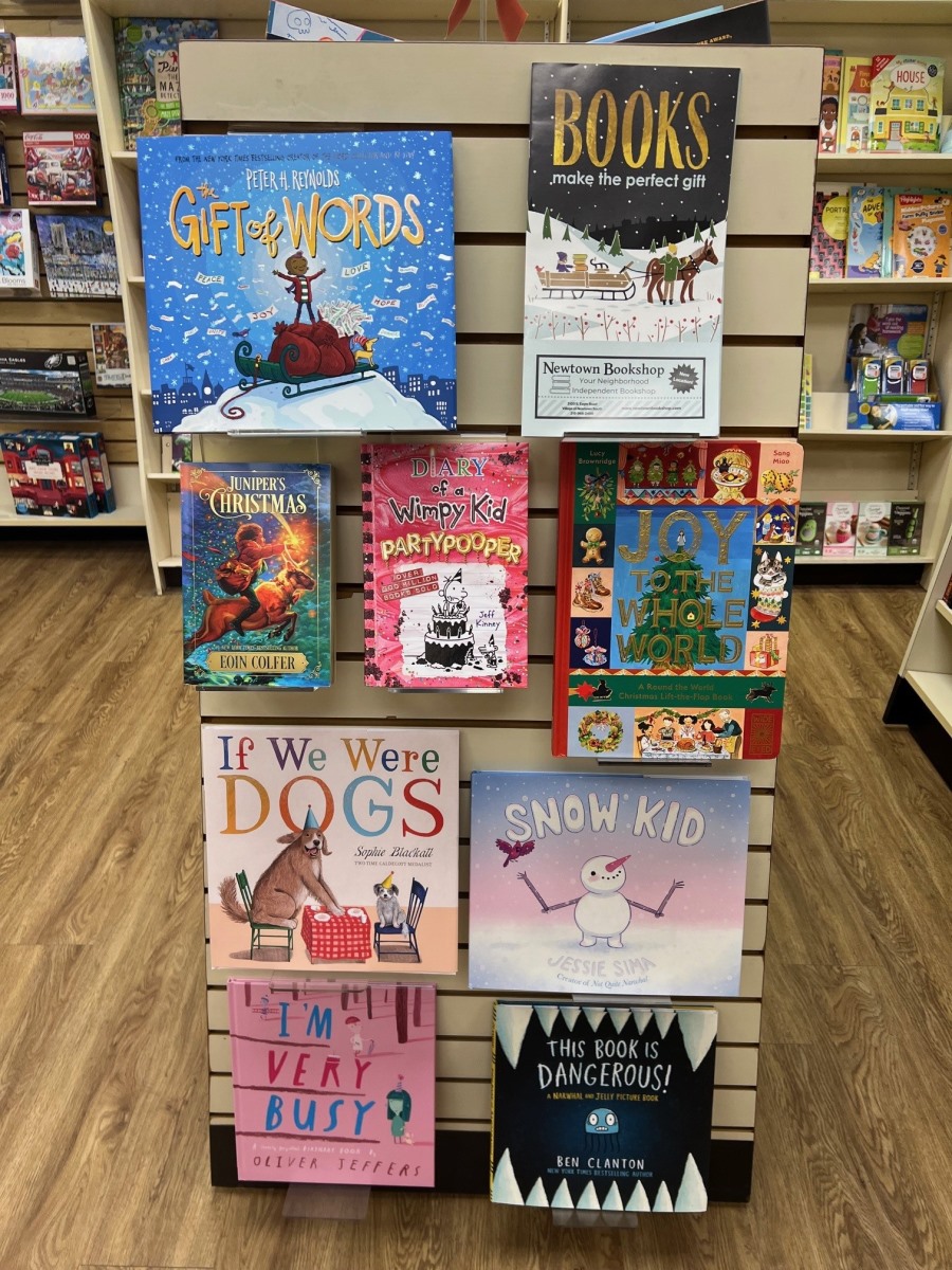 winter catalog endcap display