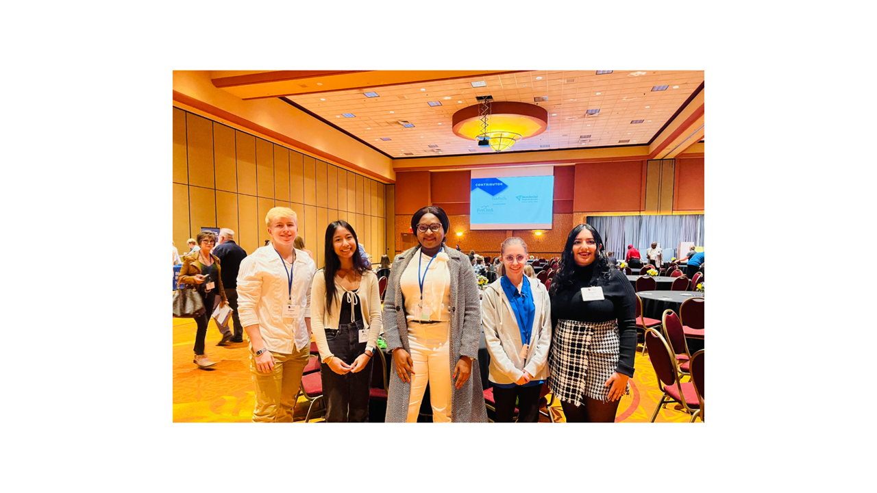 Student internship at NAMs conference 