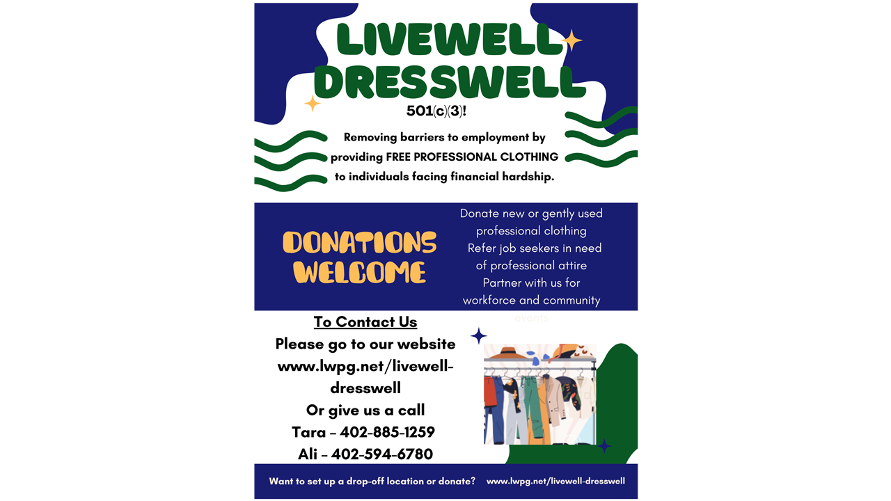 LiveWell DressWell Flyer