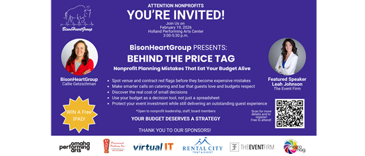 Behind the Price Tag: Nonprofit Planning Mistakes That Eat Your Budget Alive (Omaha)