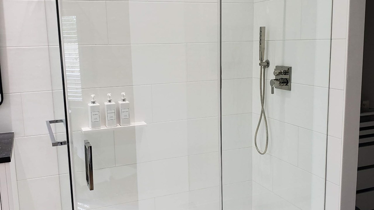 Wall panels and shower pan