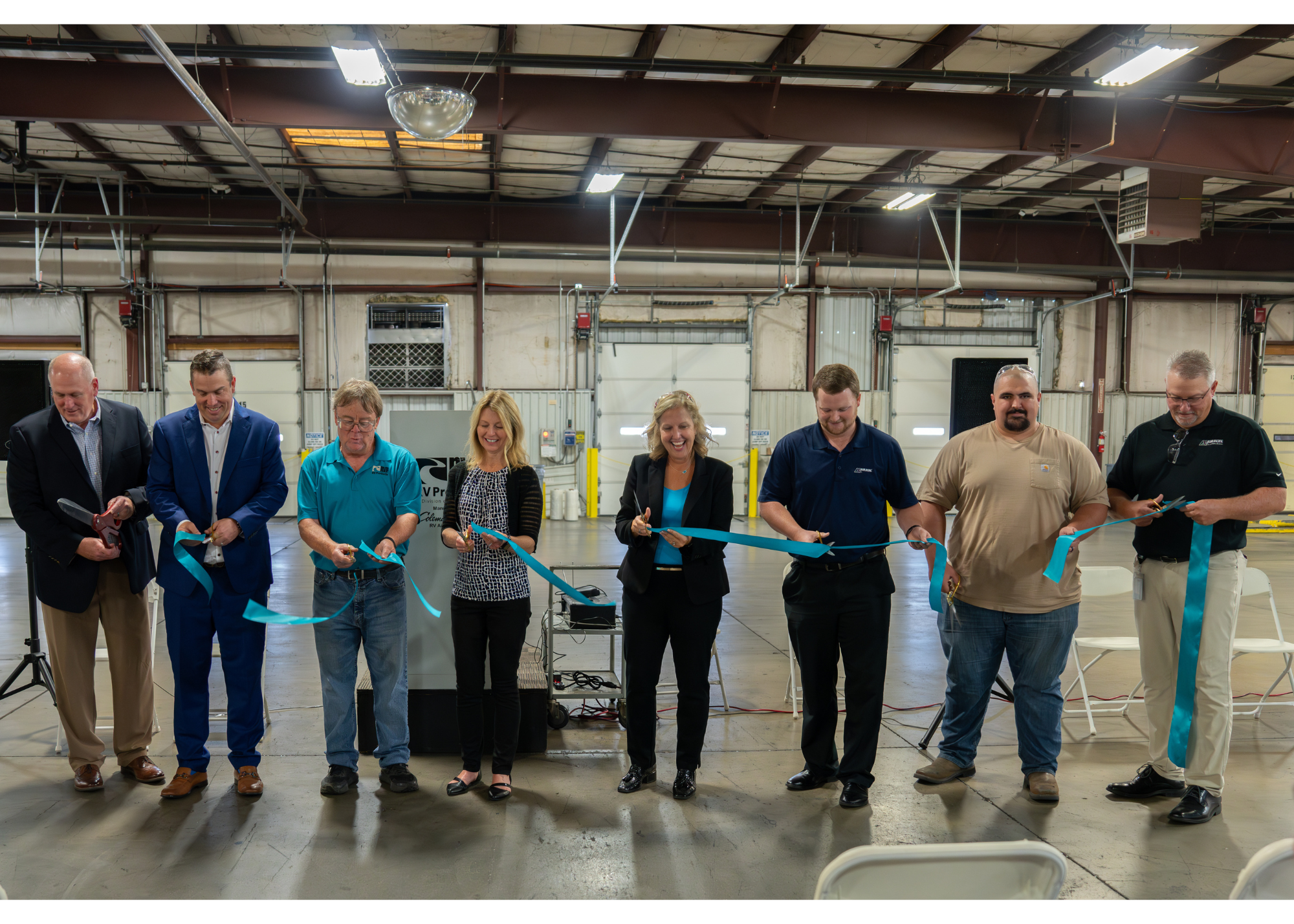 Ribbon cutting RVp