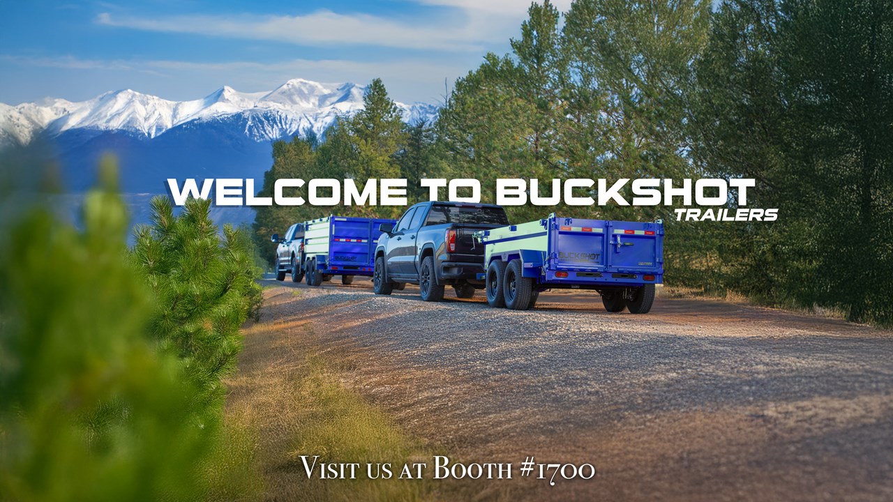 New 2025 models debuting at NATDA. Visit Buckshot at Booth #1700 to see what's next.**