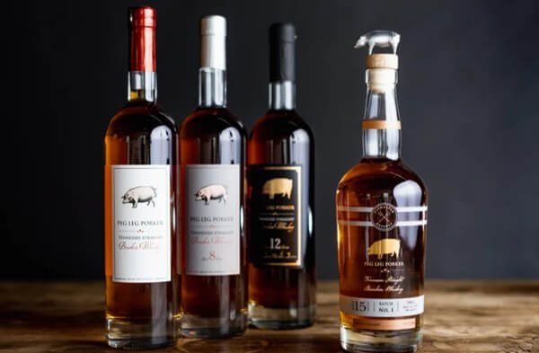 Peg Leg Porker Bourbon lineup