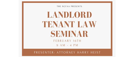 Landlord Tenant Law Presented by : Harry Heist