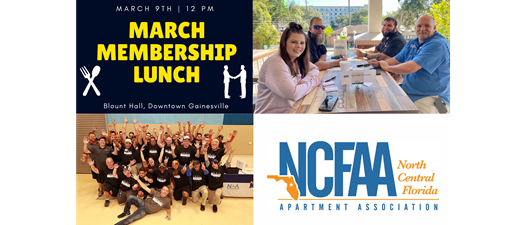 March Membership Lunch