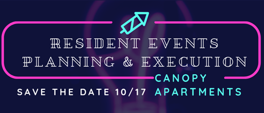 Resident Events Planning & Execution