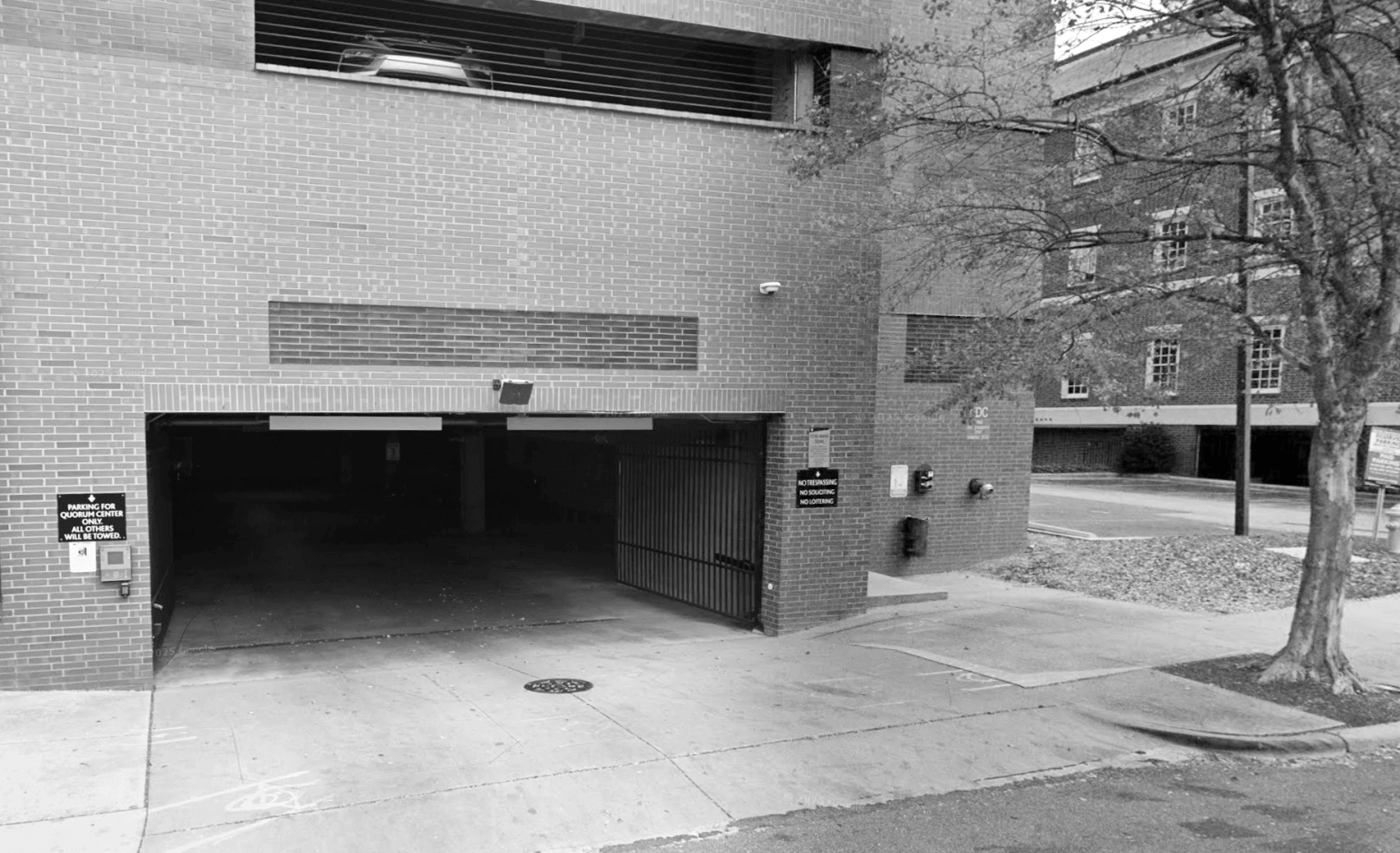 Parking Deck exterior