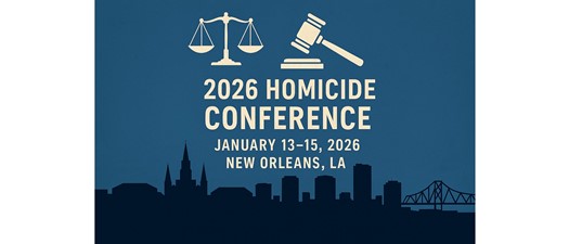 NDAA's 2026 Homicide Conference