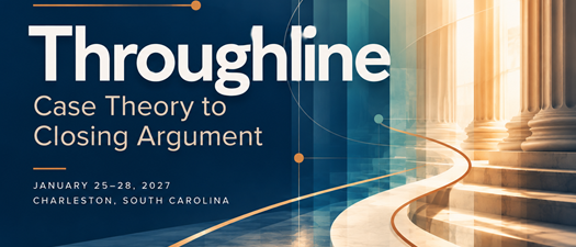 NDAA Trial Advocacy Lab: Throughline - Case Theory to Closing Argument