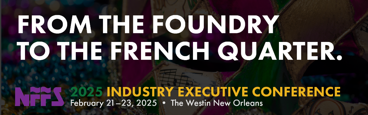 Banner reading 'From the Foundry to the French Quarter' 