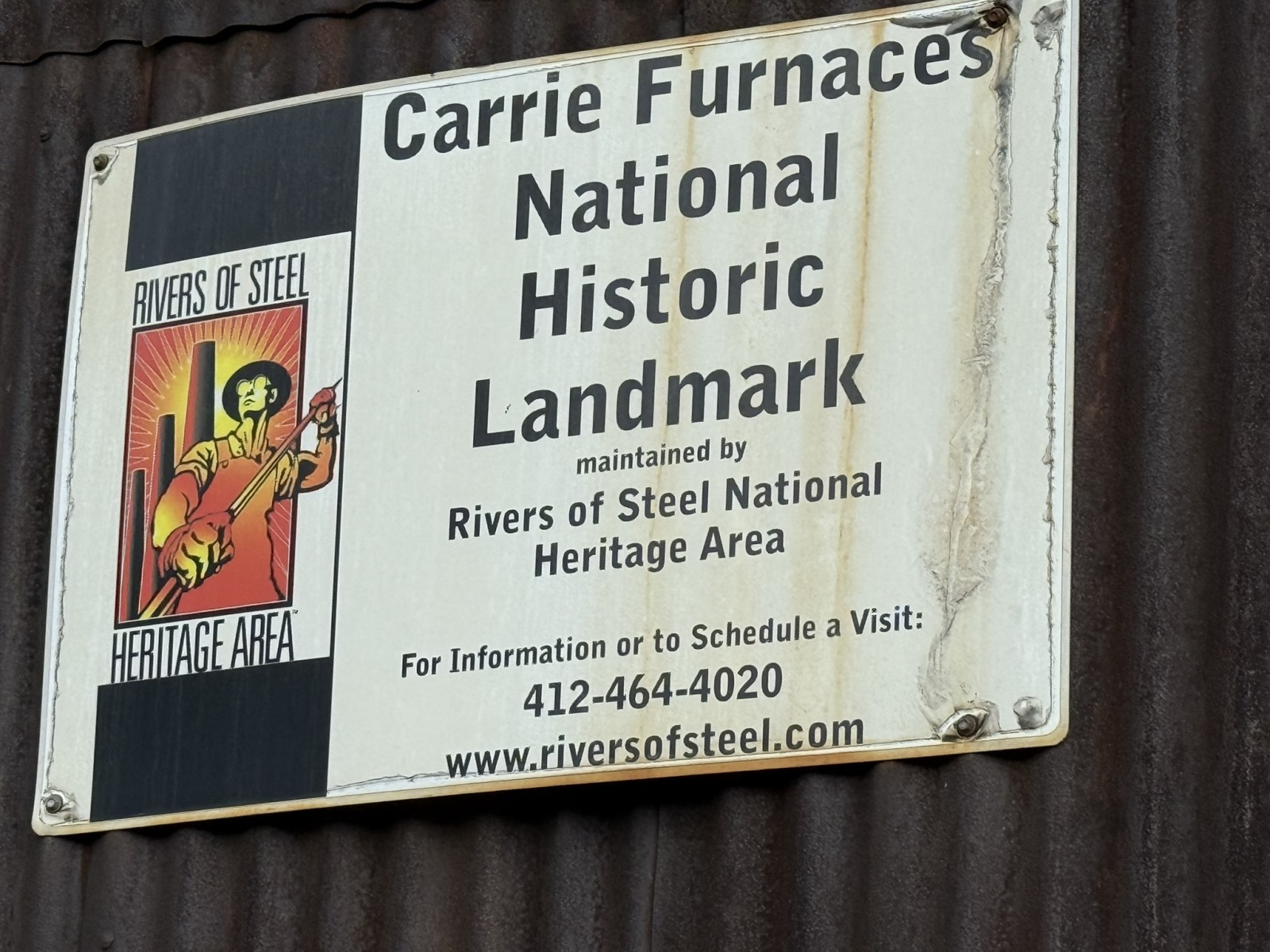 NFFS staff participating in a Rivers of Steel foundry workshop