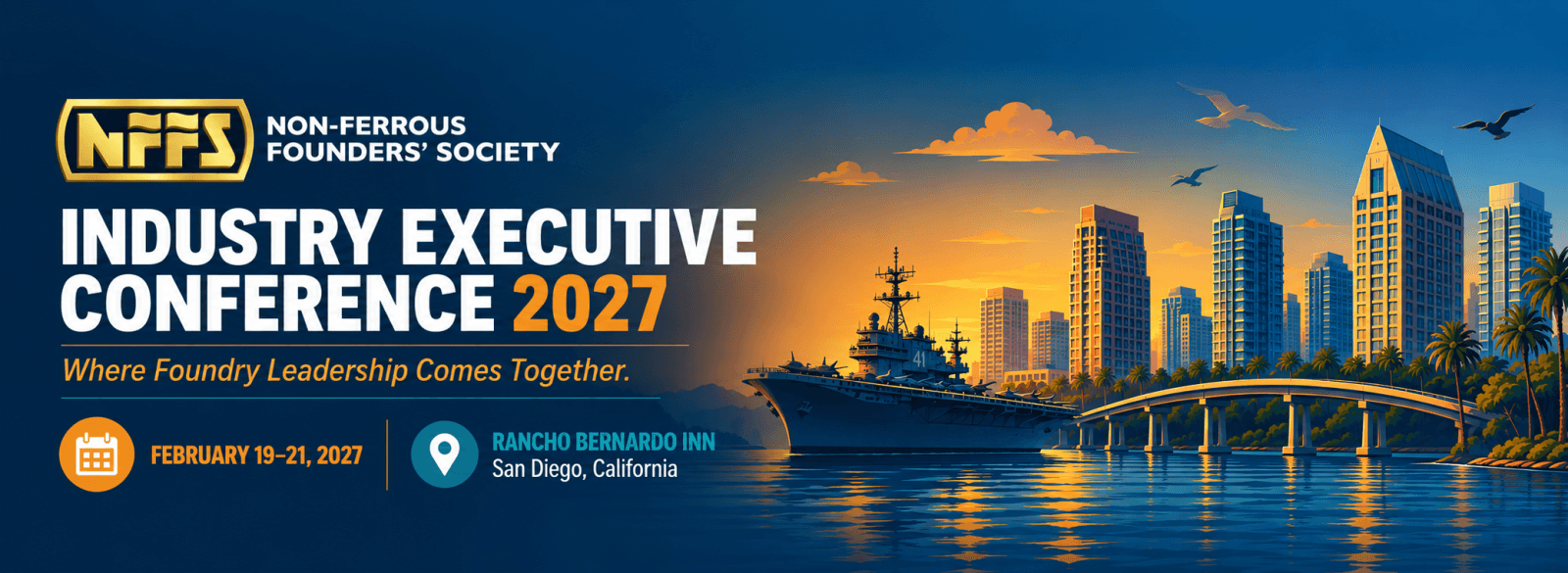 NFFS Industry Executive Conference 2027 - February 19-21, 2027 at Rancho Bernardo Inn in San Diego, California