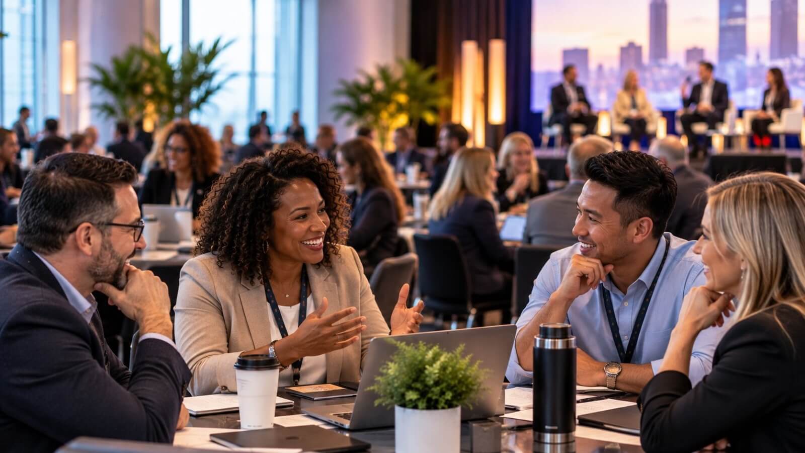 Workforce leaders networking