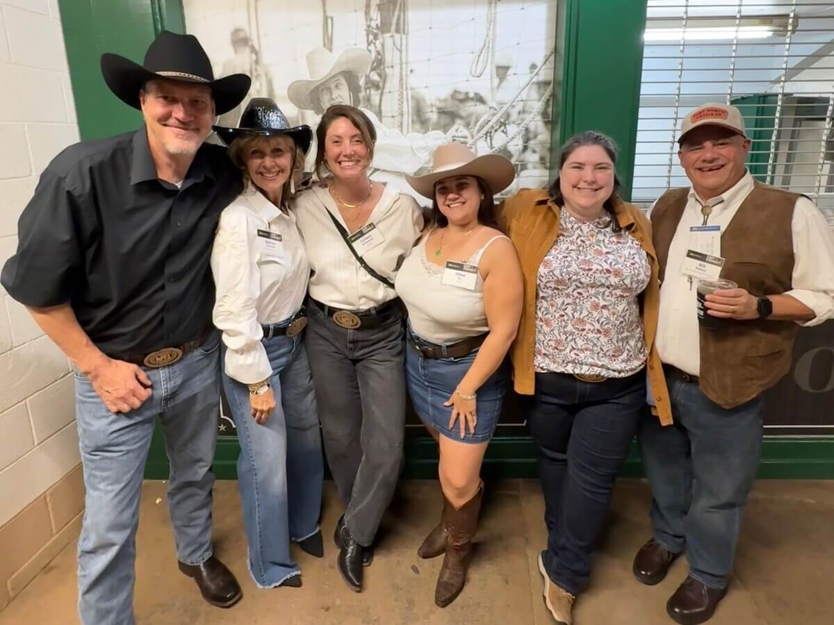 Cast & Connect attendees at the Stockyards